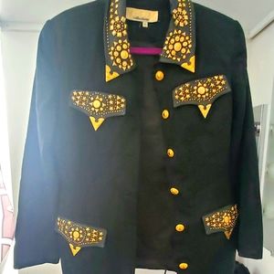 Vintage EREZ Collections black blazer